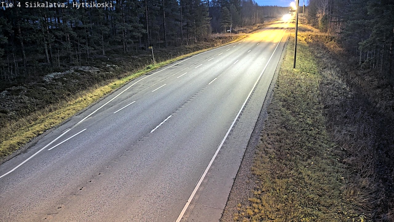 Kelikamerat Kuva Tie 4 Siikalatva, Hyttikoski, Siikalatva, Pohjois-Pohjanmaa