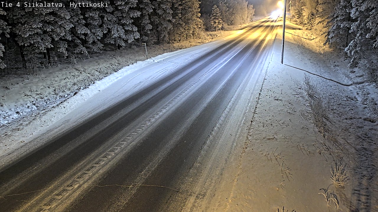 Weather Camera Image Road 4 Siikalatva, Hyttikoski, Siikalatva, Pohjois-Pohjanmaa
