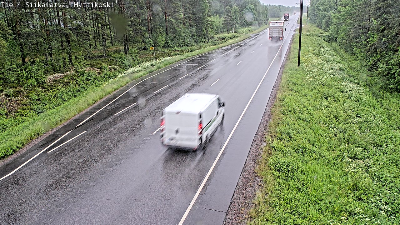 Weather Camera Image Road 4 Siikalatva, Hyttikoski, Siikalatva, Pohjois-Pohjanmaa