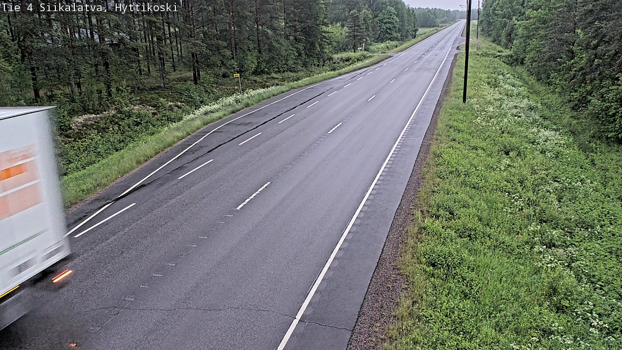 Kelikamerat Kuva Tie 4 Siikalatva, Hyttikoski, Siikalatva, Pohjois-Pohjanmaa