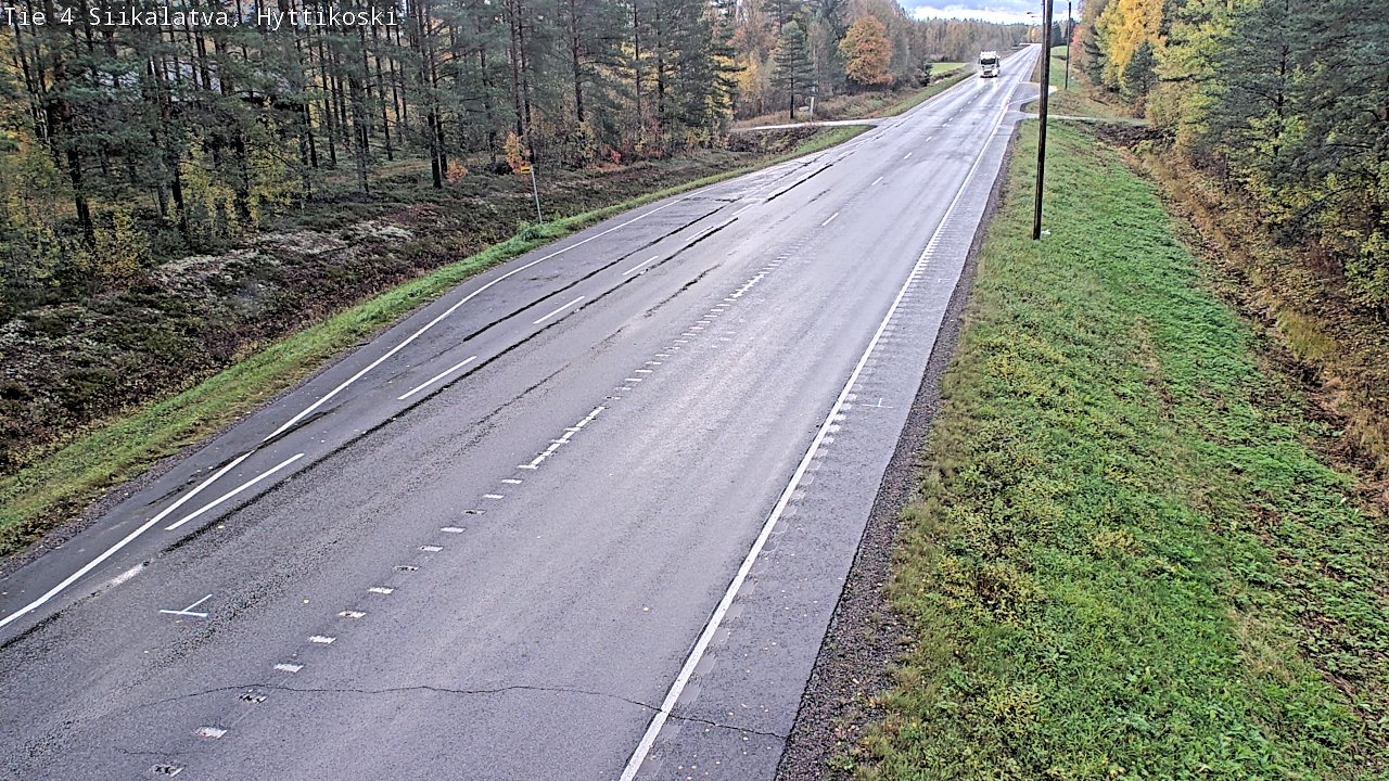 Weather Camera Image Road 4 Siikalatva, Hyttikoski, Siikalatva, Pohjois-Pohjanmaa