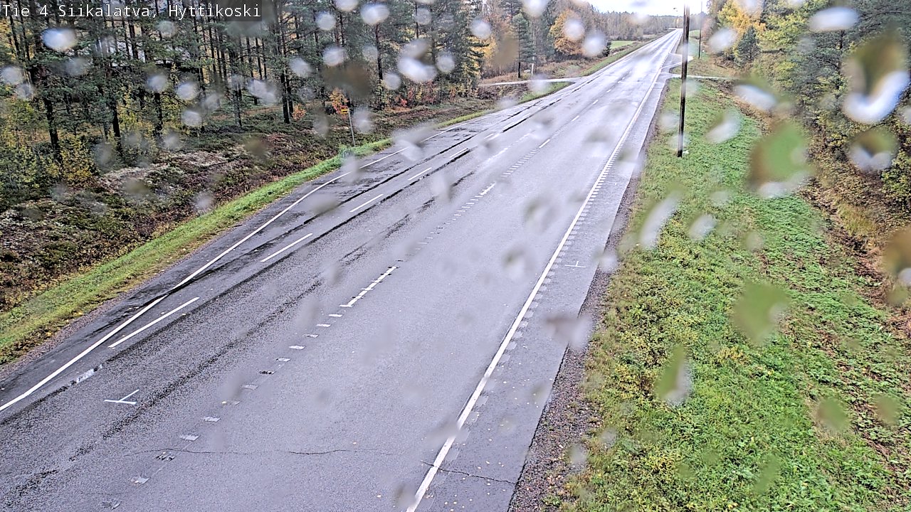Weather Camera Image Road 4 Siikalatva, Hyttikoski, Siikalatva, Pohjois-Pohjanmaa