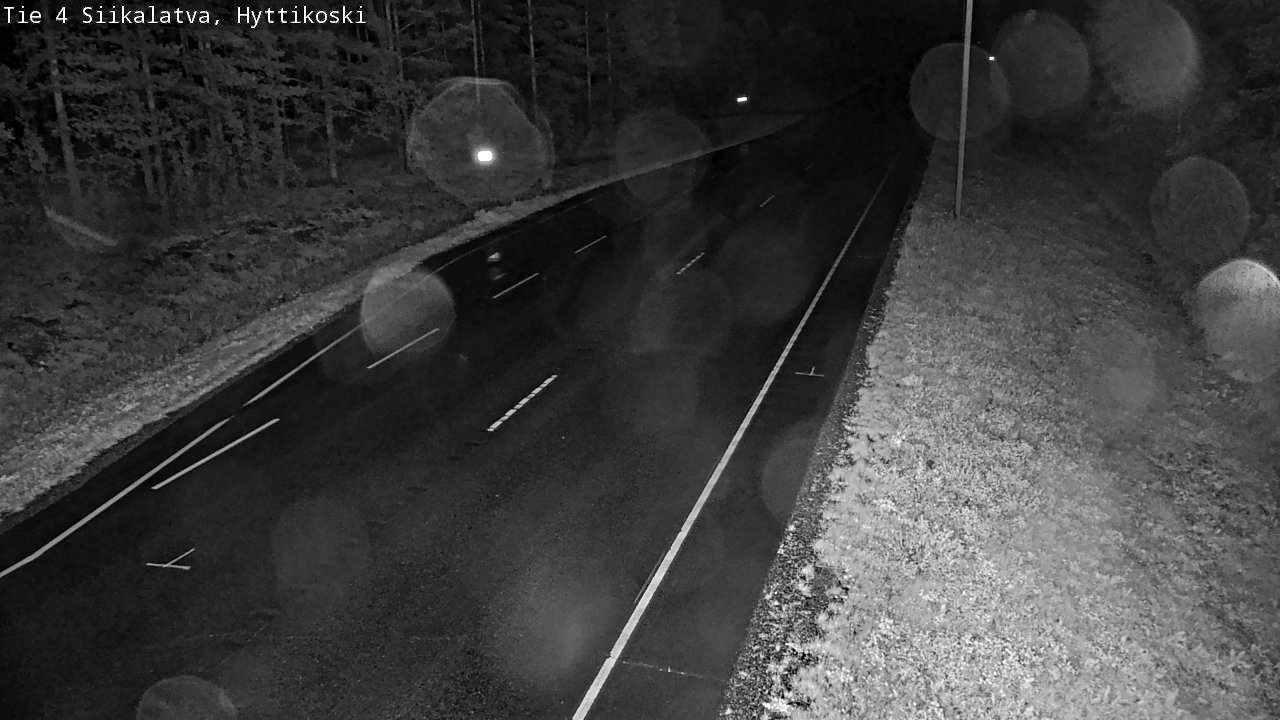 Weather Camera Image Road 4 Siikalatva, Hyttikoski, Siikalatva, Pohjois-Pohjanmaa