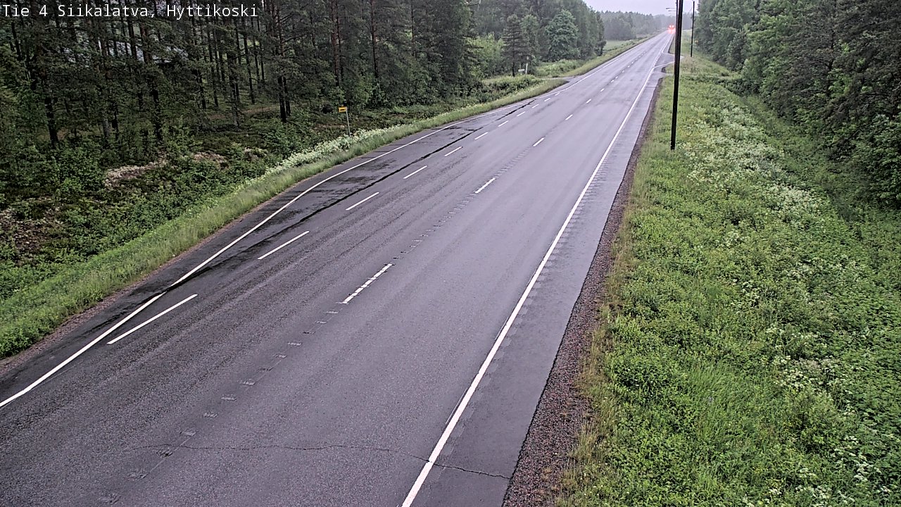 Kelikamerat Kuva Tie 4 Siikalatva, Hyttikoski, Siikalatva, Pohjois-Pohjanmaa