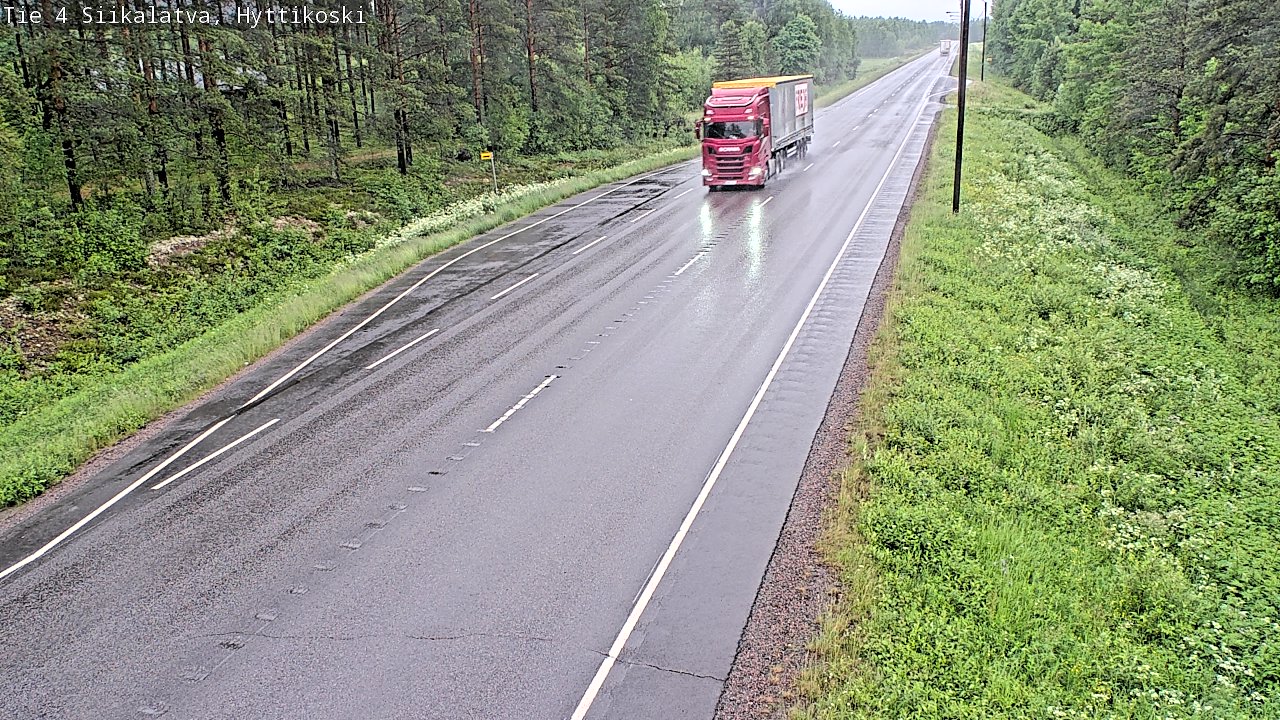 Kelikamerat Kuva Tie 4 Siikalatva, Hyttikoski, Siikalatva, Pohjois-Pohjanmaa