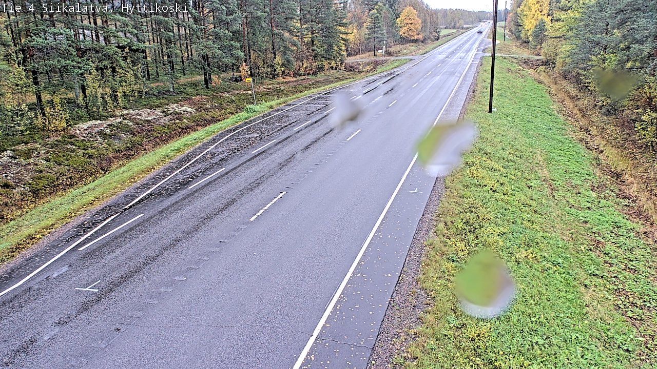 Weather Camera Image Road 4 Siikalatva, Hyttikoski, Siikalatva, Pohjois-Pohjanmaa