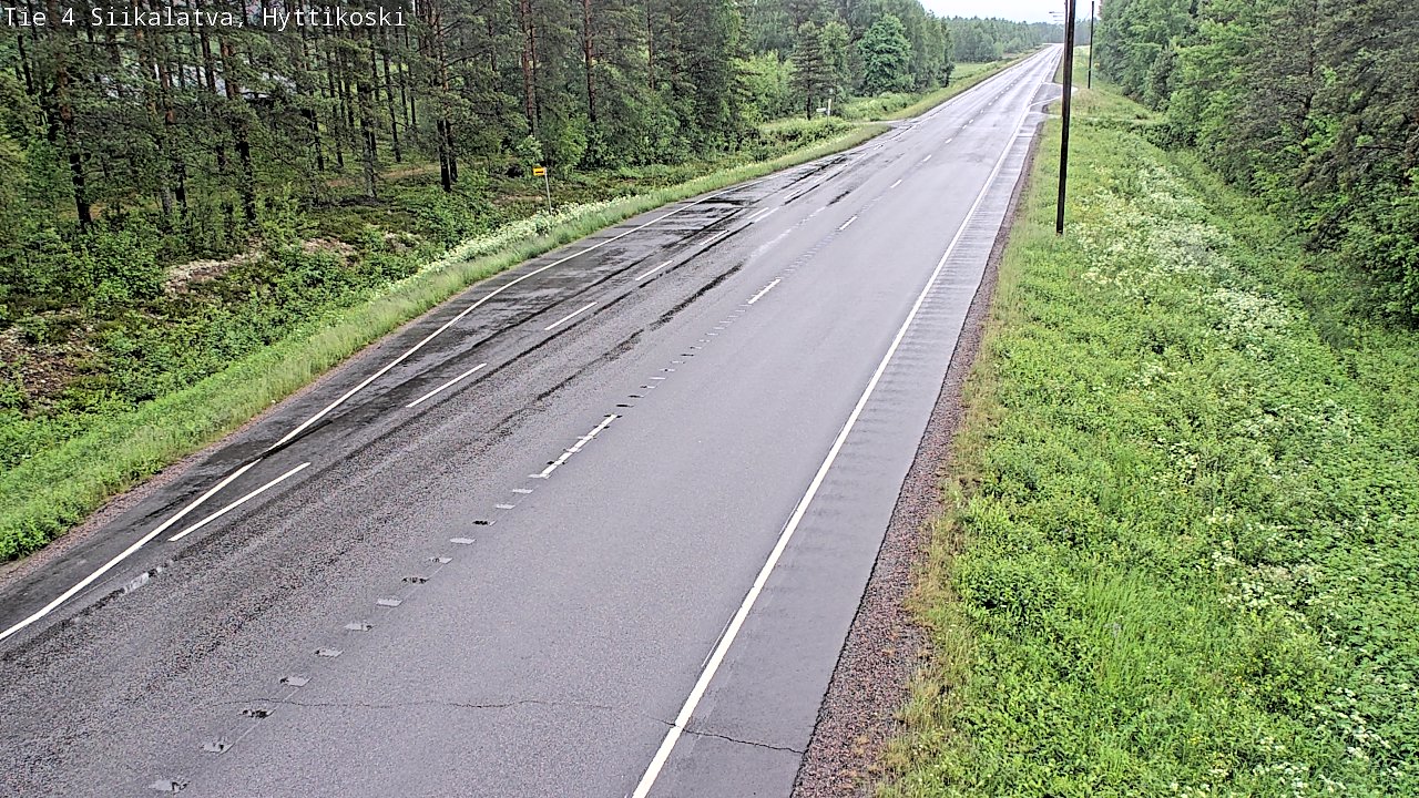 Kelikamerat Kuva Tie 4 Siikalatva, Hyttikoski, Siikalatva, Pohjois-Pohjanmaa