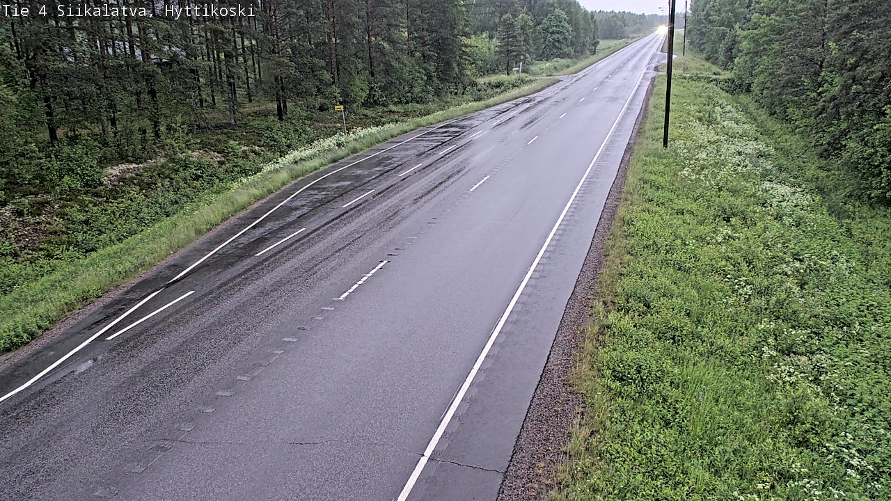 Kelikamerat Kuva Tie 4 Siikalatva, Hyttikoski, Siikalatva, Pohjois-Pohjanmaa