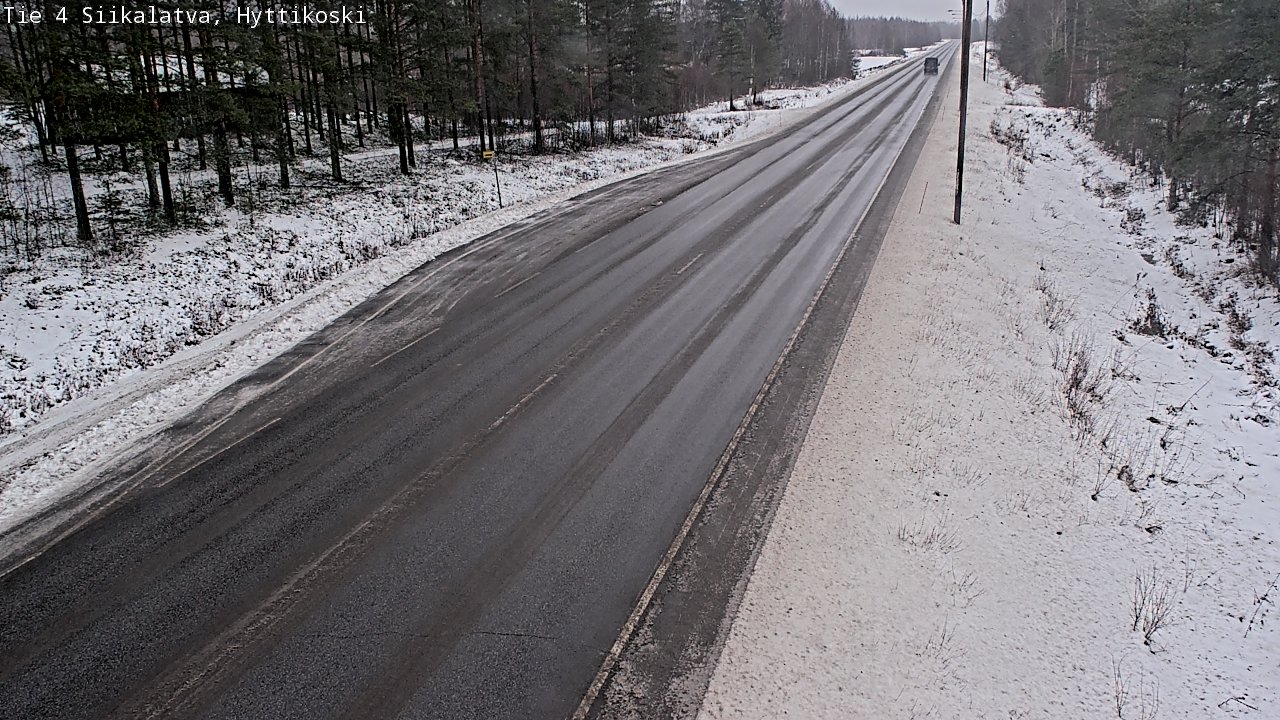 Weather Camera Image Road 4 Siikalatva, Hyttikoski, Siikalatva, Pohjois-Pohjanmaa