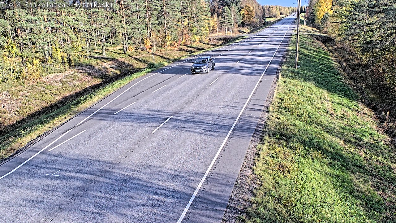 Weather Camera Image Road 4 Siikalatva, Hyttikoski, Siikalatva, Pohjois-Pohjanmaa