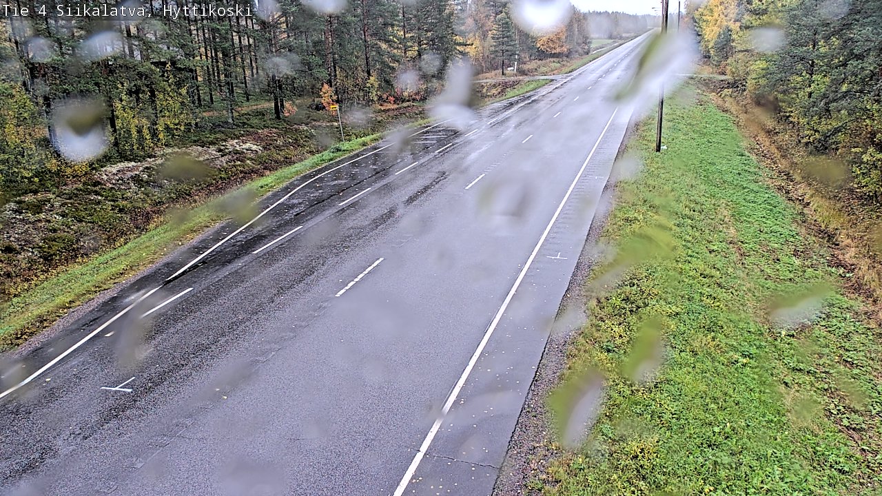 Weather Camera Image Road 4 Siikalatva, Hyttikoski, Siikalatva, Pohjois-Pohjanmaa