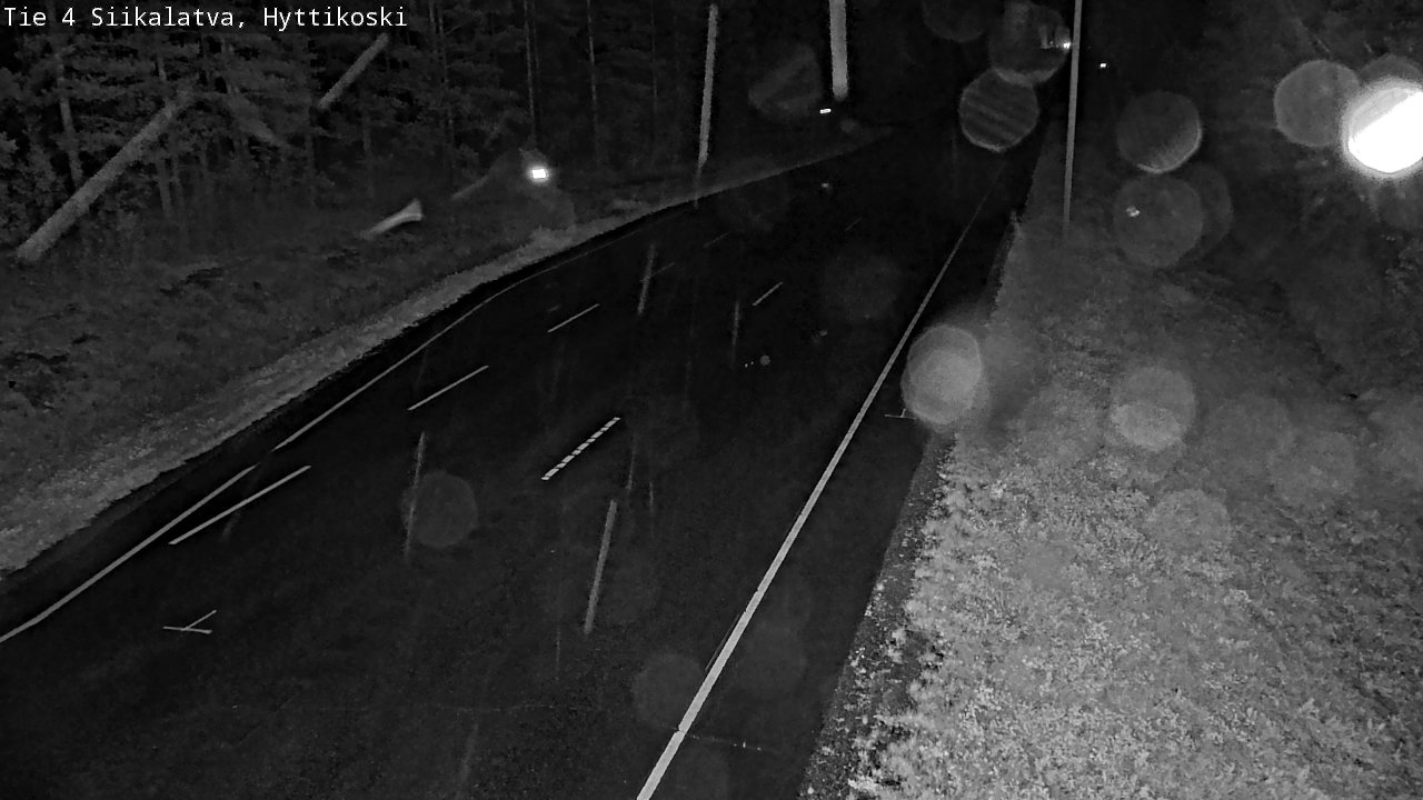 Weather Camera Image Road 4 Siikalatva, Hyttikoski, Siikalatva, Pohjois-Pohjanmaa