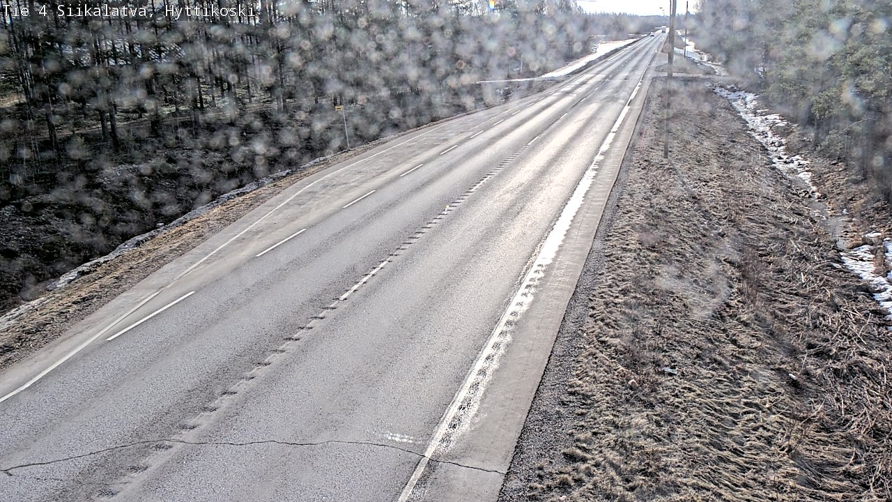Weather Camera Image Road 4 Siikalatva, Hyttikoski, Siikalatva, Pohjois-Pohjanmaa