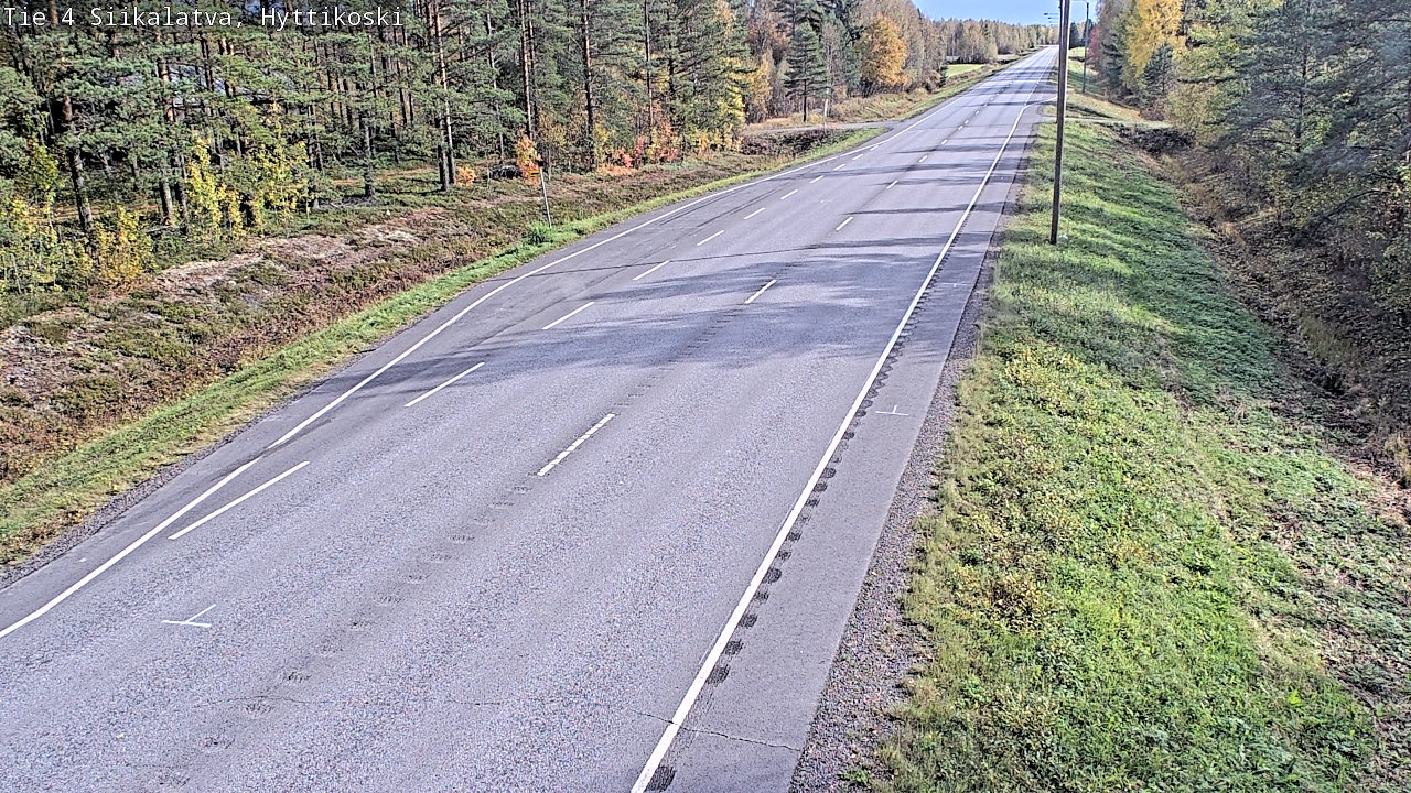 Weather Camera Image Road 4 Siikalatva, Hyttikoski, Siikalatva, Pohjois-Pohjanmaa