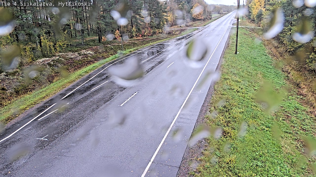 Weather Camera Image Road 4 Siikalatva, Hyttikoski, Siikalatva, Pohjois-Pohjanmaa