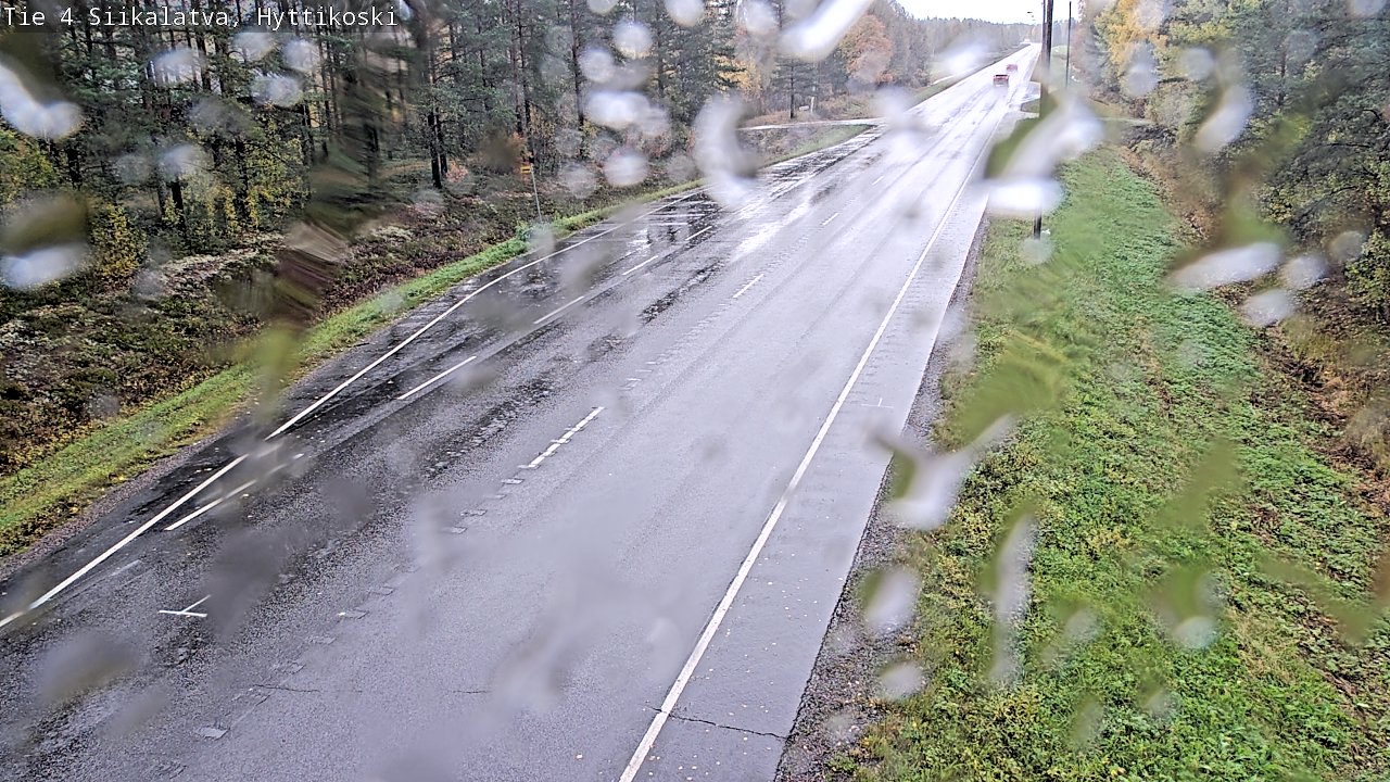 Weather Camera Image Road 4 Siikalatva, Hyttikoski, Siikalatva, Pohjois-Pohjanmaa