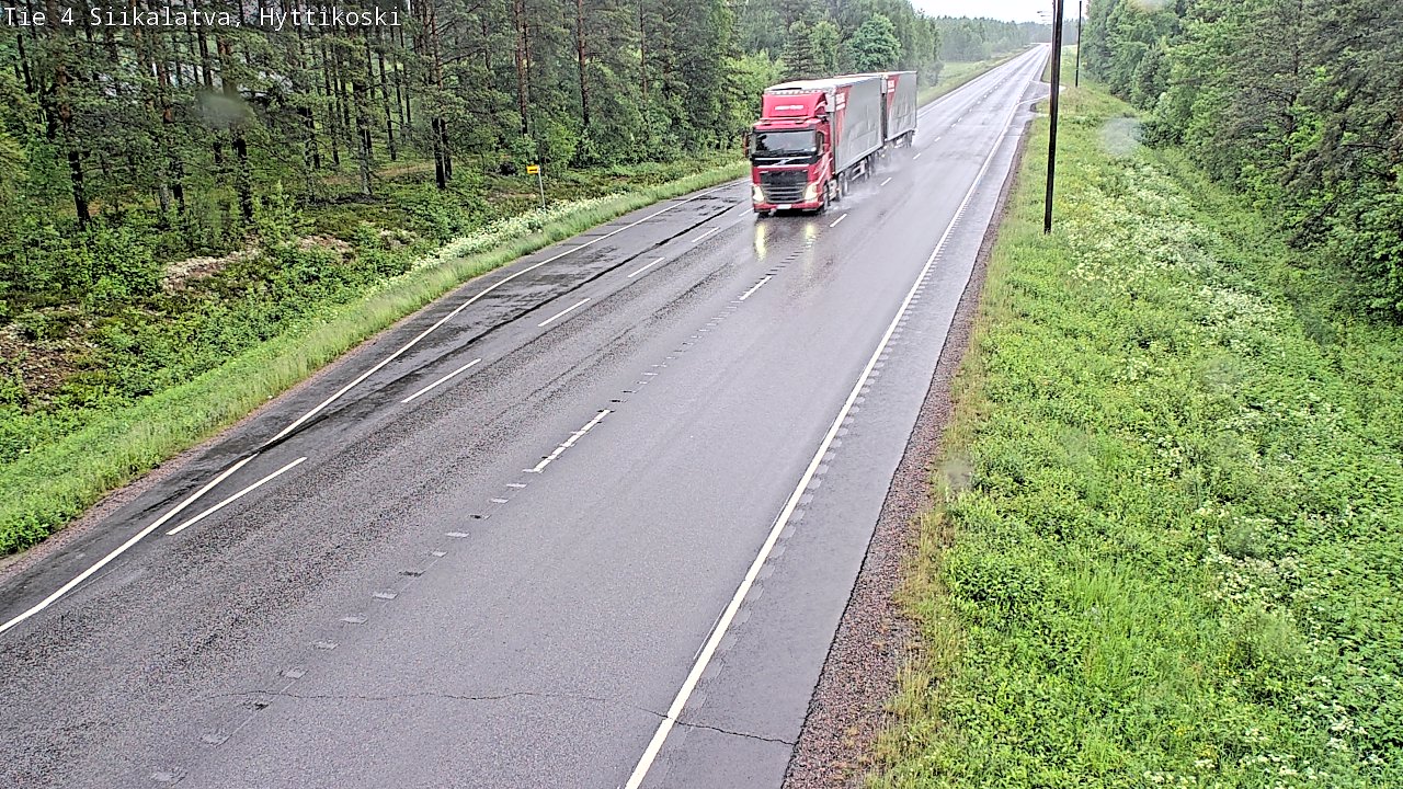 Kelikamerat Kuva Tie 4 Siikalatva, Hyttikoski, Siikalatva, Pohjois-Pohjanmaa