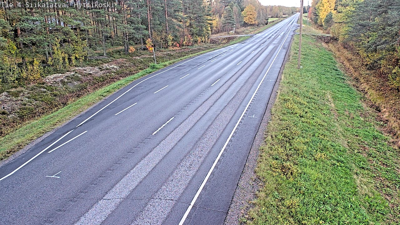 Weather Camera Image Road 4 Siikalatva, Hyttikoski, Siikalatva, Pohjois-Pohjanmaa