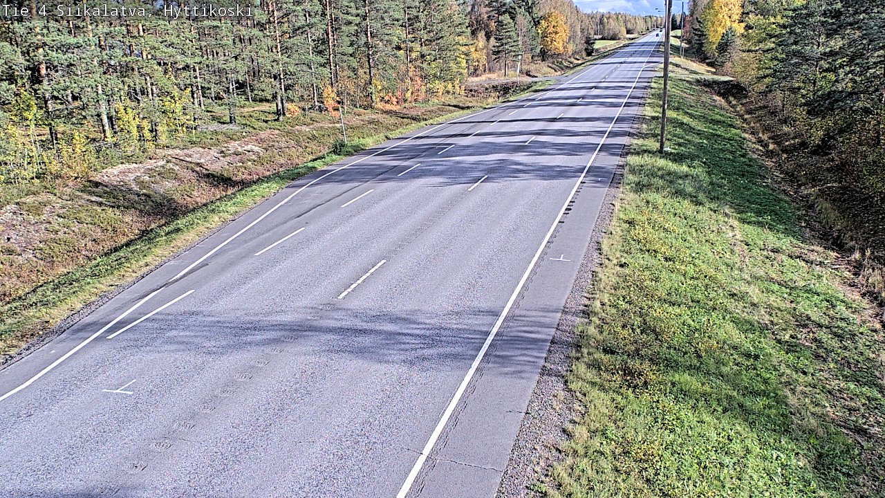 Weather Camera Image Road 4 Siikalatva, Hyttikoski, Siikalatva, Pohjois-Pohjanmaa