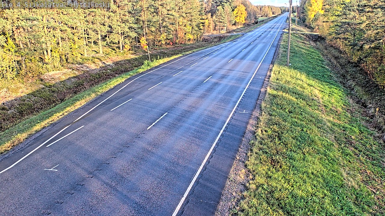 Weather Camera Image Road 4 Siikalatva, Hyttikoski, Siikalatva, Pohjois-Pohjanmaa