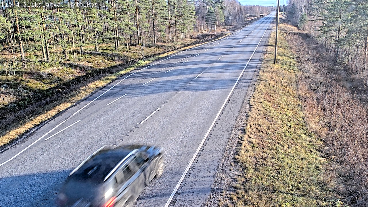 Kelikamerat Kuva Tie 4 Siikalatva, Hyttikoski, Siikalatva, Pohjois-Pohjanmaa