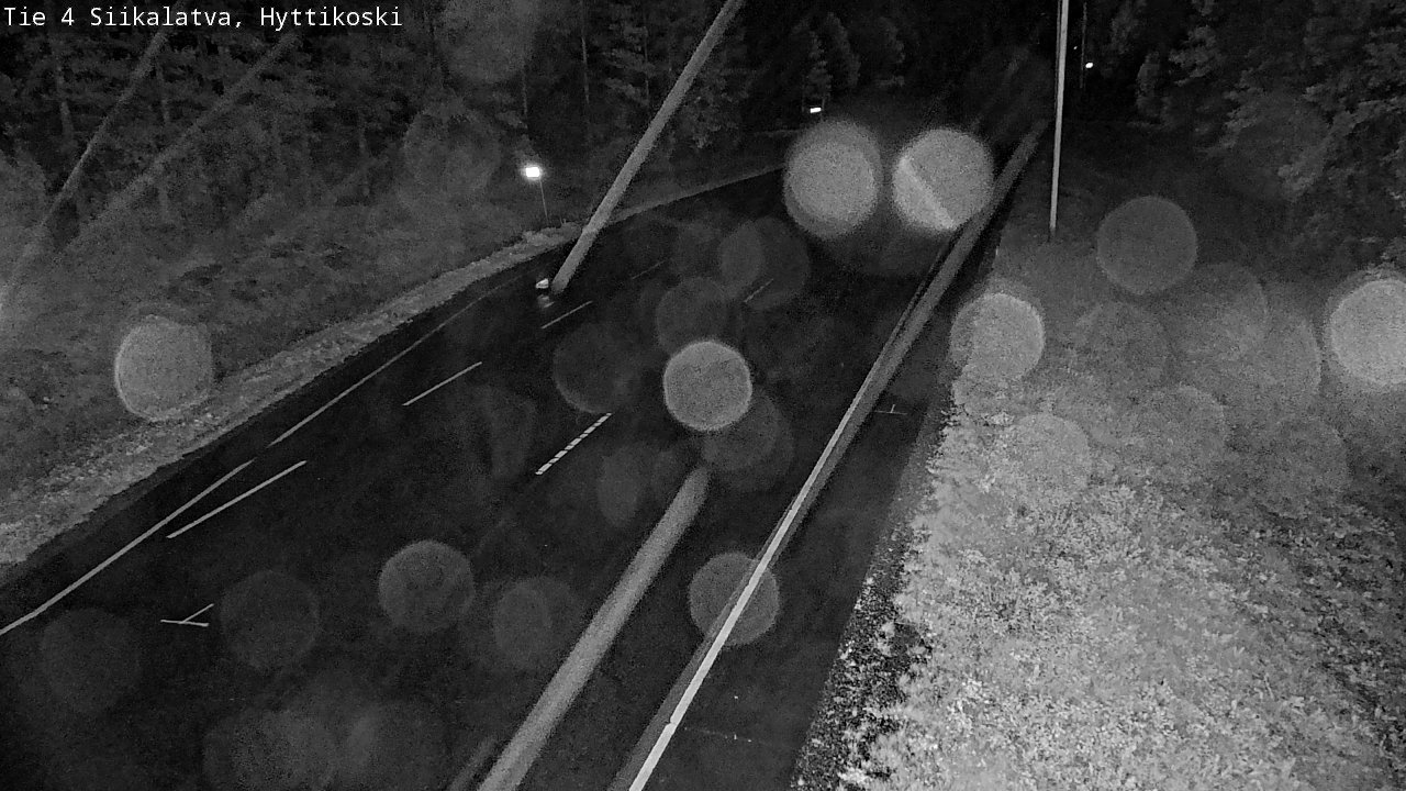 Weather Camera Image Road 4 Siikalatva, Hyttikoski, Siikalatva, Pohjois-Pohjanmaa