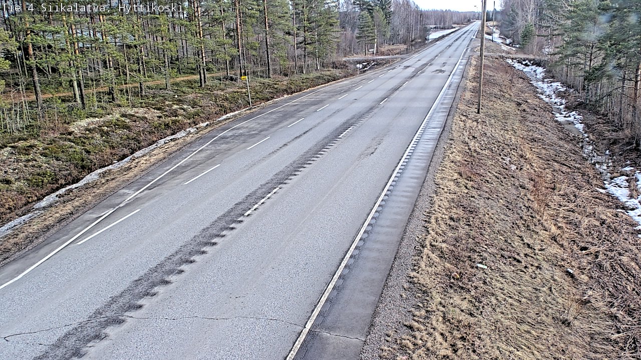 Kelikamerat Kuva Tie 4 Siikalatva, Hyttikoski, Siikalatva, Pohjois-Pohjanmaa