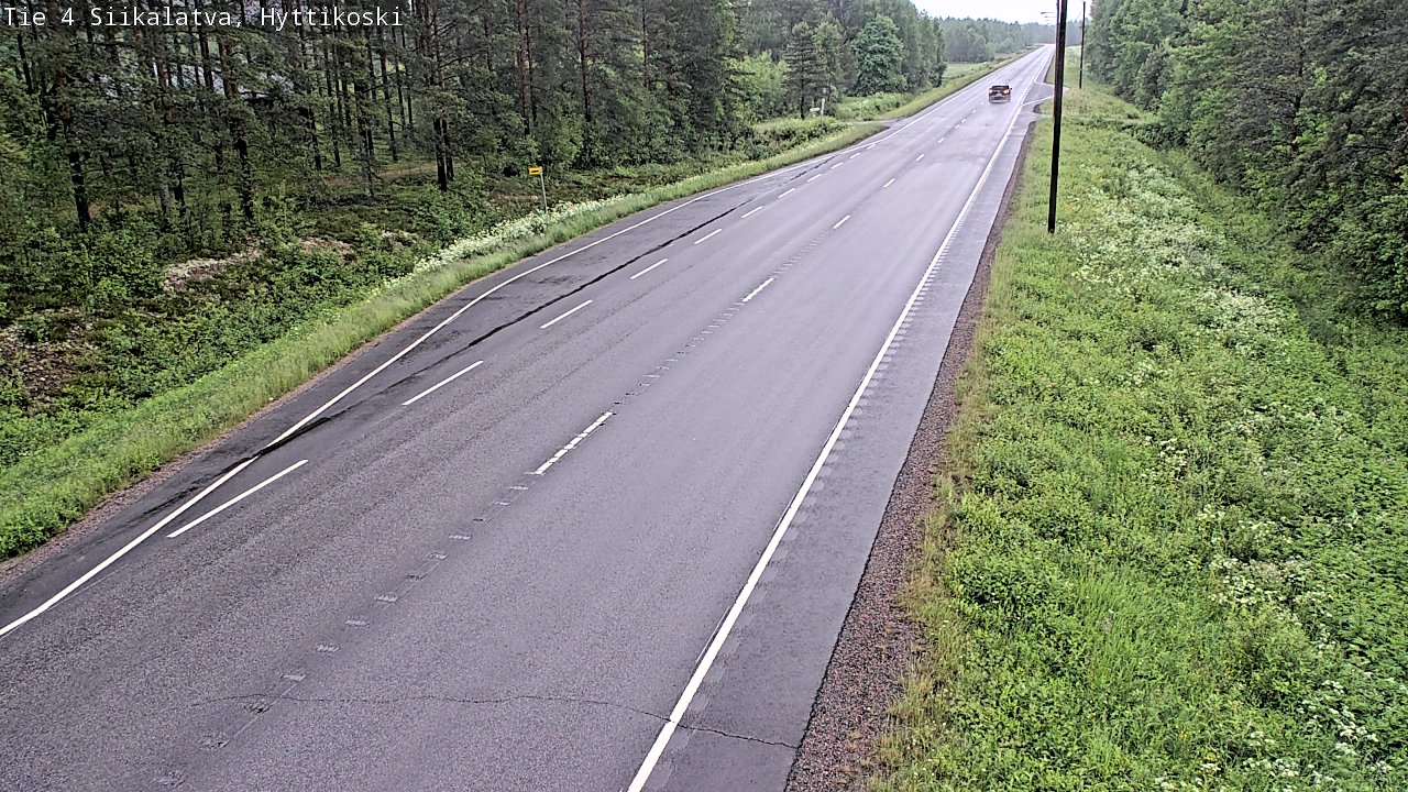 Kelikamerat Kuva Tie 4 Siikalatva, Hyttikoski, Siikalatva, Pohjois-Pohjanmaa