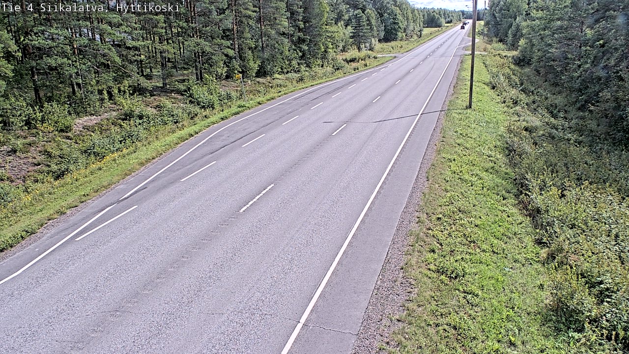 Weather Camera Image Road 4 Siikalatva, Hyttikoski, Siikalatva, Pohjois-Pohjanmaa