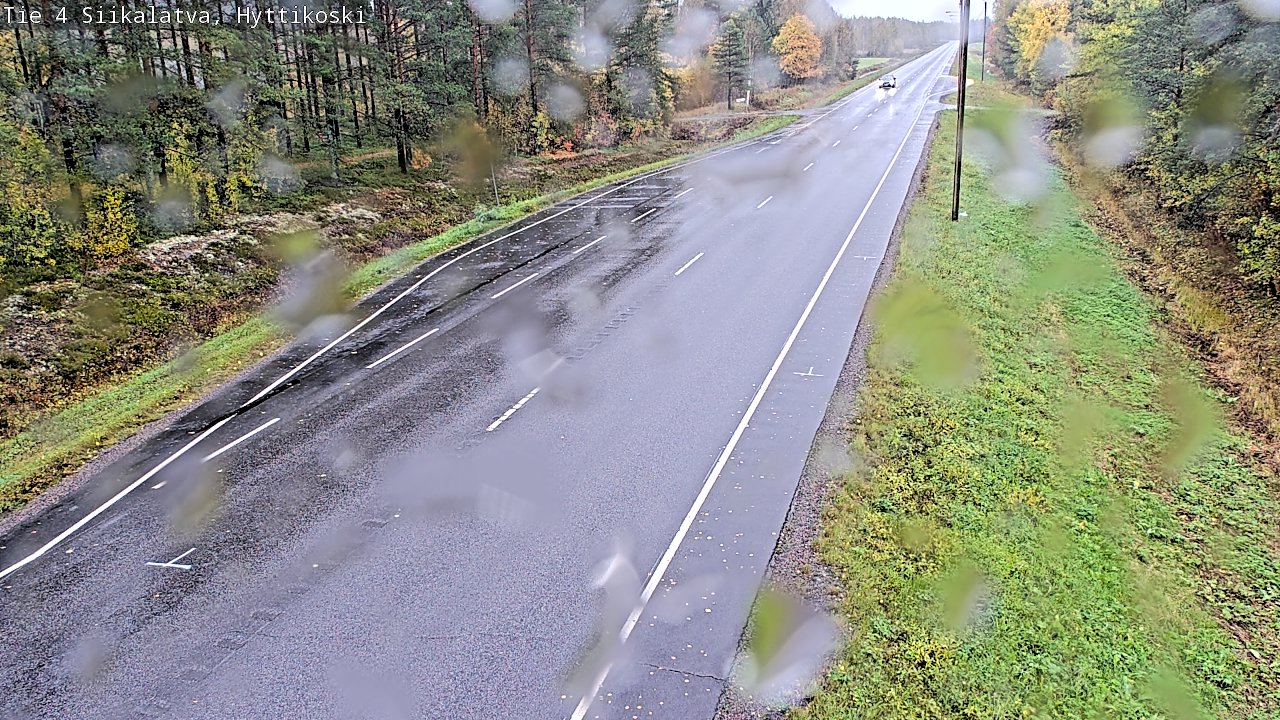 Weather Camera Image Road 4 Siikalatva, Hyttikoski, Siikalatva, Pohjois-Pohjanmaa