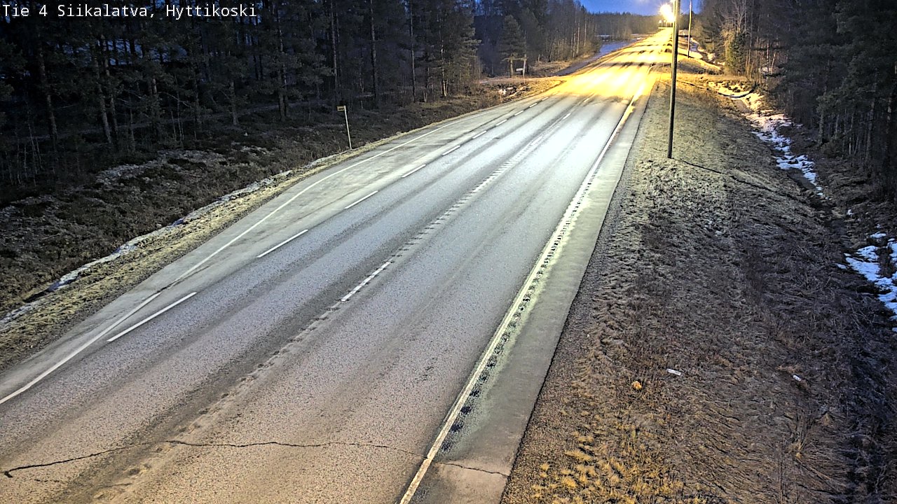 Kelikamerat Kuva Tie 4 Siikalatva, Hyttikoski, Siikalatva, Pohjois-Pohjanmaa