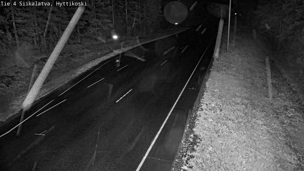 Weather Camera Image Road 4 Siikalatva, Hyttikoski, Siikalatva, Pohjois-Pohjanmaa