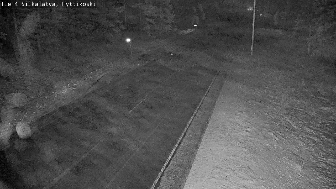 Weather Camera Image Väg 4 Siikalatva, Hyttikoski, Siikalatva, Pohjois-Pohjanmaa