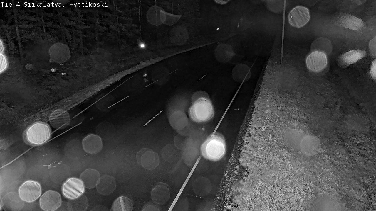 Weather Camera Image Road 4 Siikalatva, Hyttikoski, Siikalatva, Pohjois-Pohjanmaa