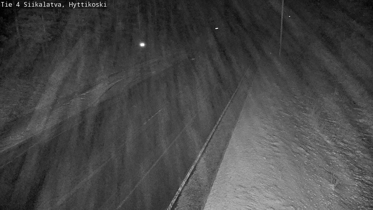 Weather Camera Image Väg 4 Siikalatva, Hyttikoski, Siikalatva, Pohjois-Pohjanmaa