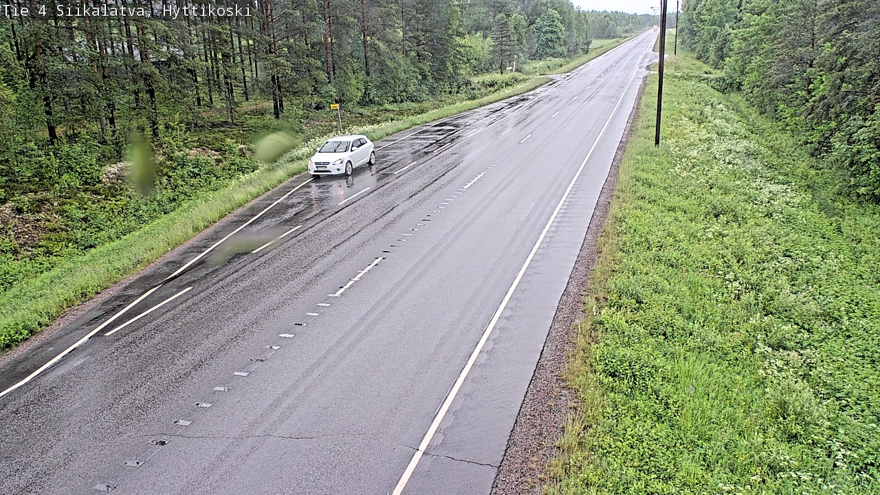 Weather Camera Image Road 4 Siikalatva, Hyttikoski, Siikalatva, Pohjois-Pohjanmaa