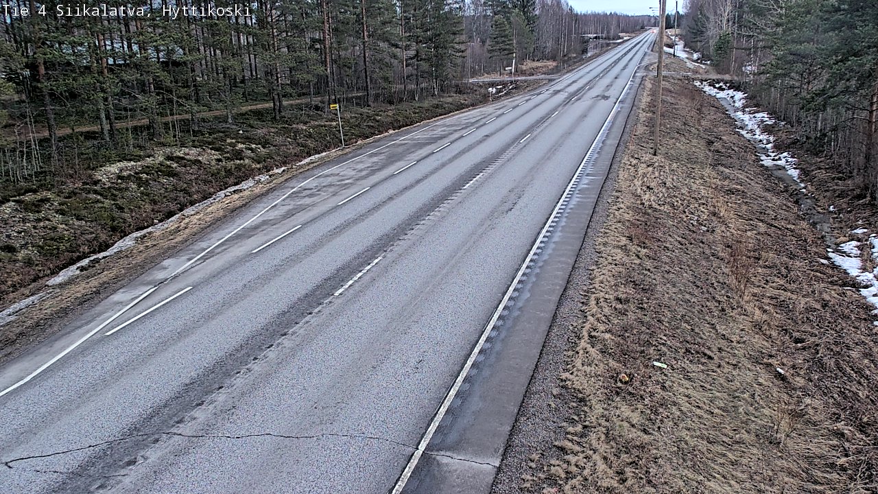 Kelikamerat Kuva Tie 4 Siikalatva, Hyttikoski, Siikalatva, Pohjois-Pohjanmaa