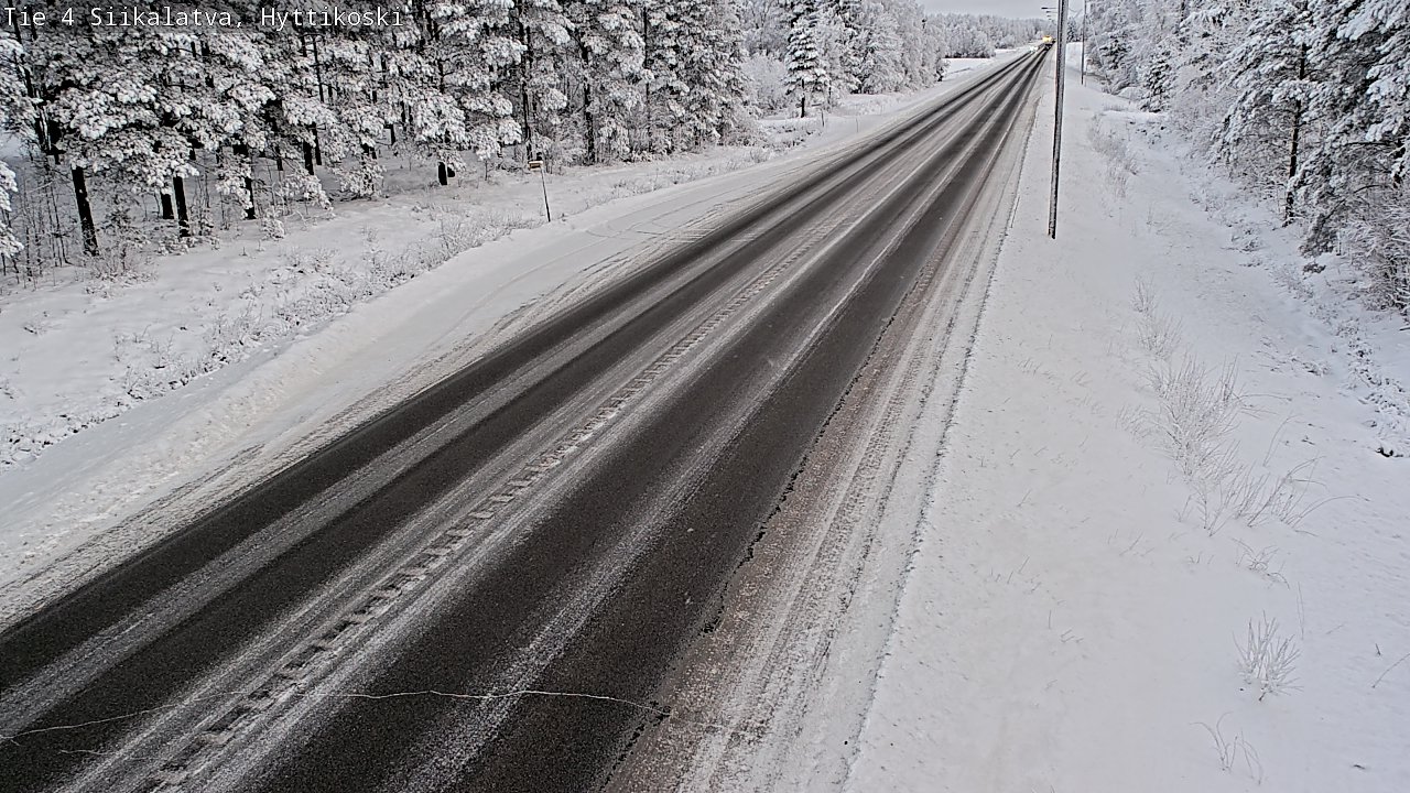 Weather Camera Image Road 4 Siikalatva, Hyttikoski, Siikalatva, Pohjois-Pohjanmaa