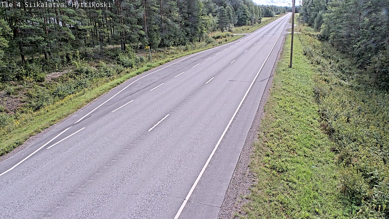 Weather Camera Image Road 4 Siikalatva, Hyttikoski, Siikalatva, Pohjois-Pohjanmaa