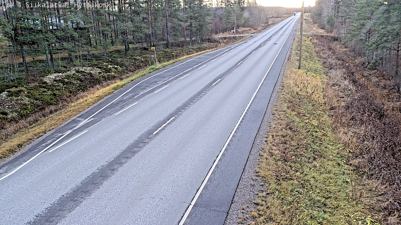 Kelikamerat Kuva Tie 4 Siikalatva, Hyttikoski, Siikalatva, Pohjois-Pohjanmaa