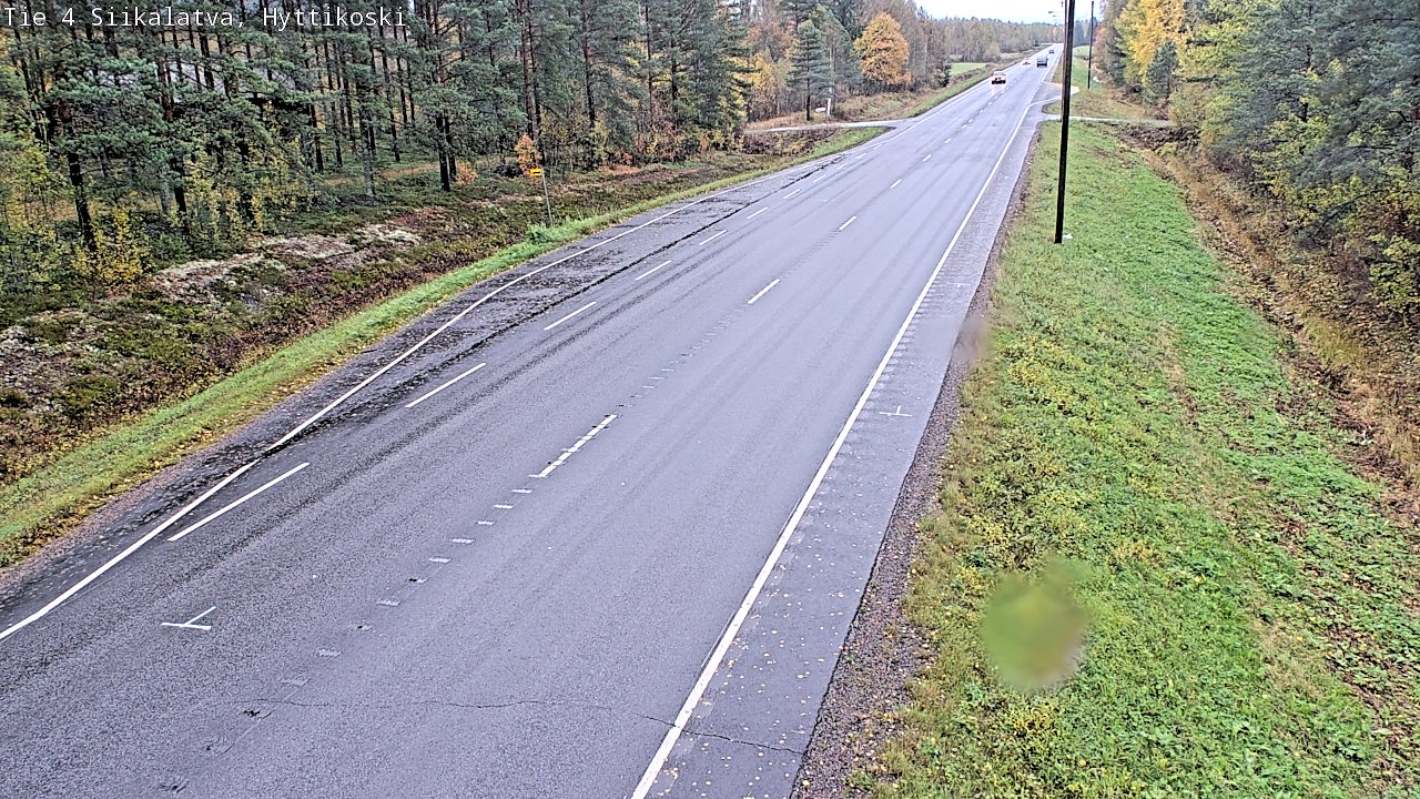 Weather Camera Image Road 4 Siikalatva, Hyttikoski, Siikalatva, Pohjois-Pohjanmaa