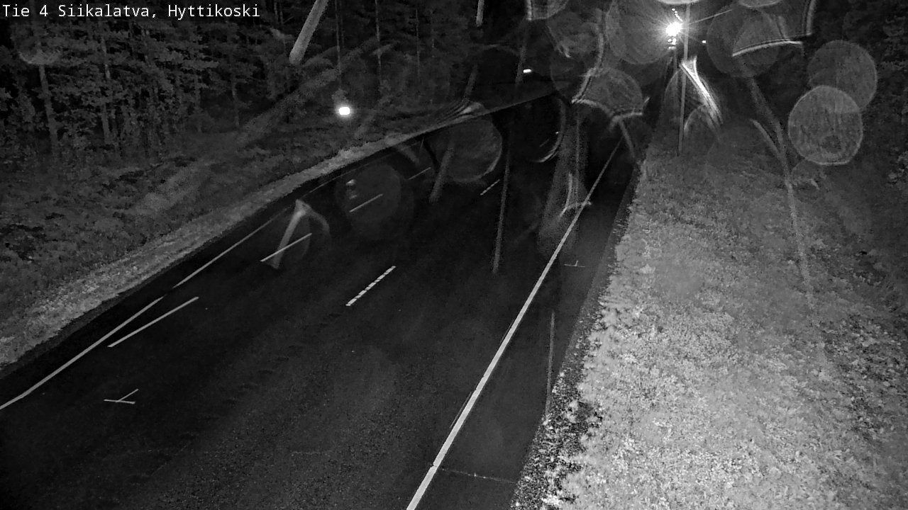 Weather Camera Image Road 4 Siikalatva, Hyttikoski, Siikalatva, Pohjois-Pohjanmaa