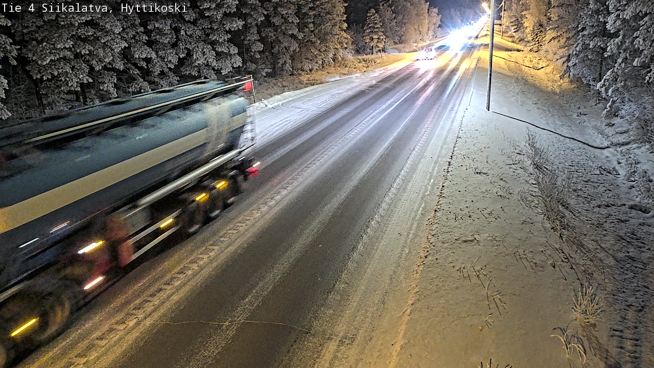 Weather Camera Image Road 4 Siikalatva, Hyttikoski, Siikalatva, Pohjois-Pohjanmaa