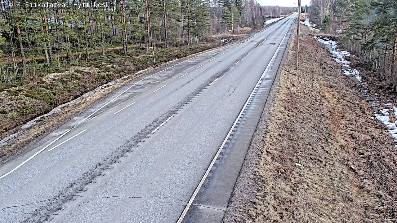 Kelikamerat Kuva Tie 4 Siikalatva, Hyttikoski, Siikalatva, Pohjois-Pohjanmaa