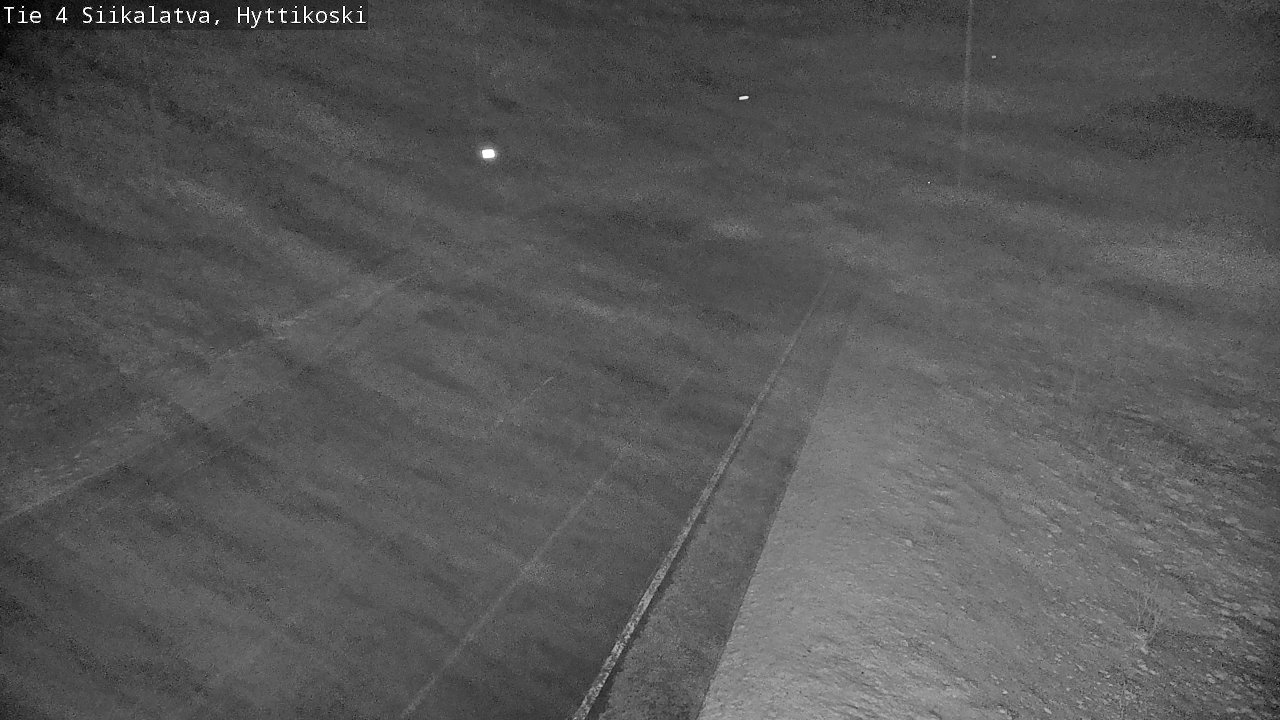 Weather Camera Image Väg 4 Siikalatva, Hyttikoski, Siikalatva, Pohjois-Pohjanmaa