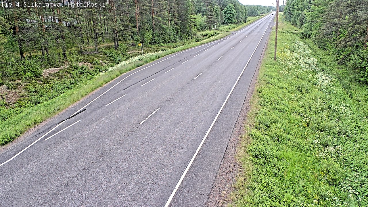 Kelikamerat Kuva Tie 4 Siikalatva, Hyttikoski, Siikalatva, Pohjois-Pohjanmaa