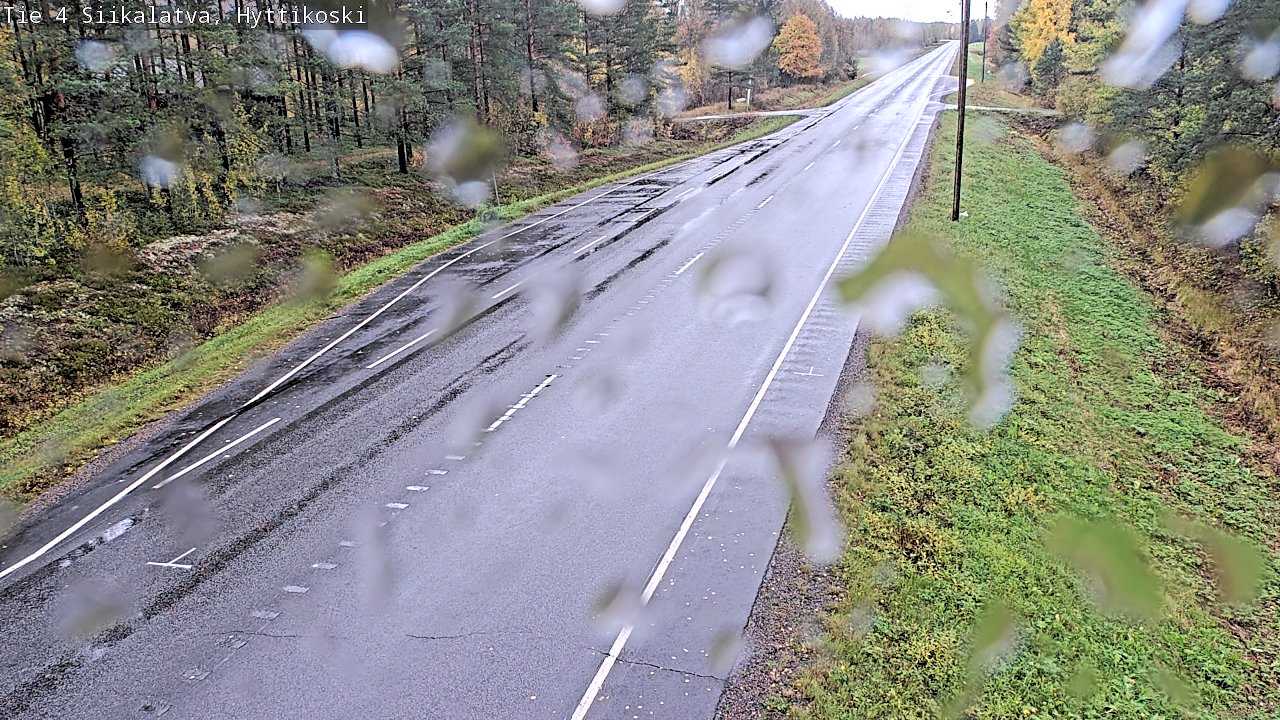Weather Camera Image Road 4 Siikalatva, Hyttikoski, Siikalatva, Pohjois-Pohjanmaa