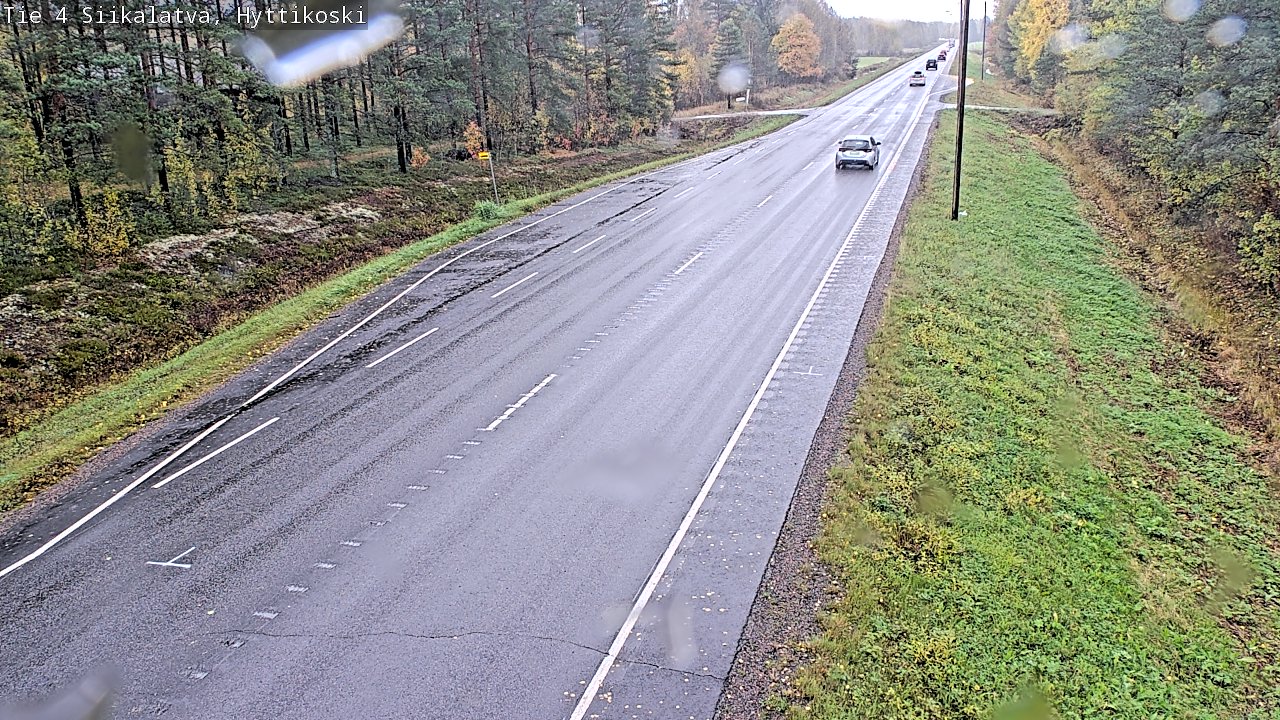 Kelikamerat Kuva Tie 4 Siikalatva, Hyttikoski, Siikalatva, Pohjois-Pohjanmaa