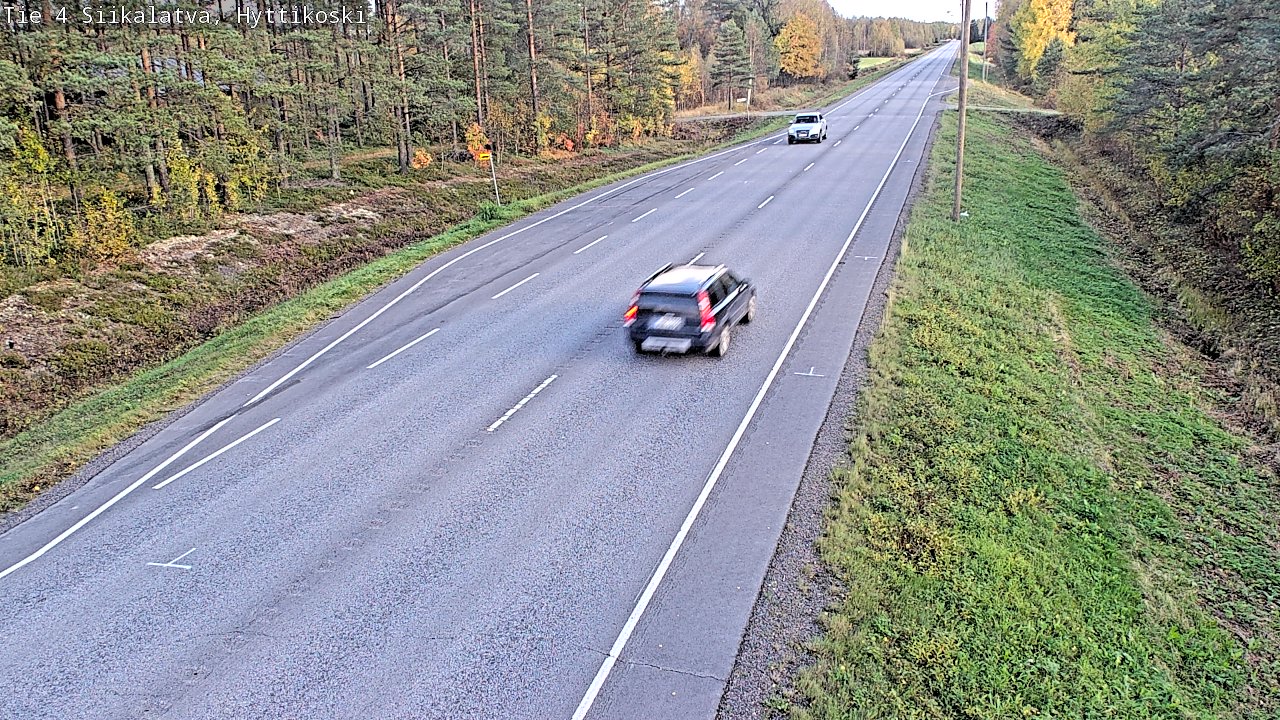 Weather Camera Image Road 4 Siikalatva, Hyttikoski, Siikalatva, Pohjois-Pohjanmaa