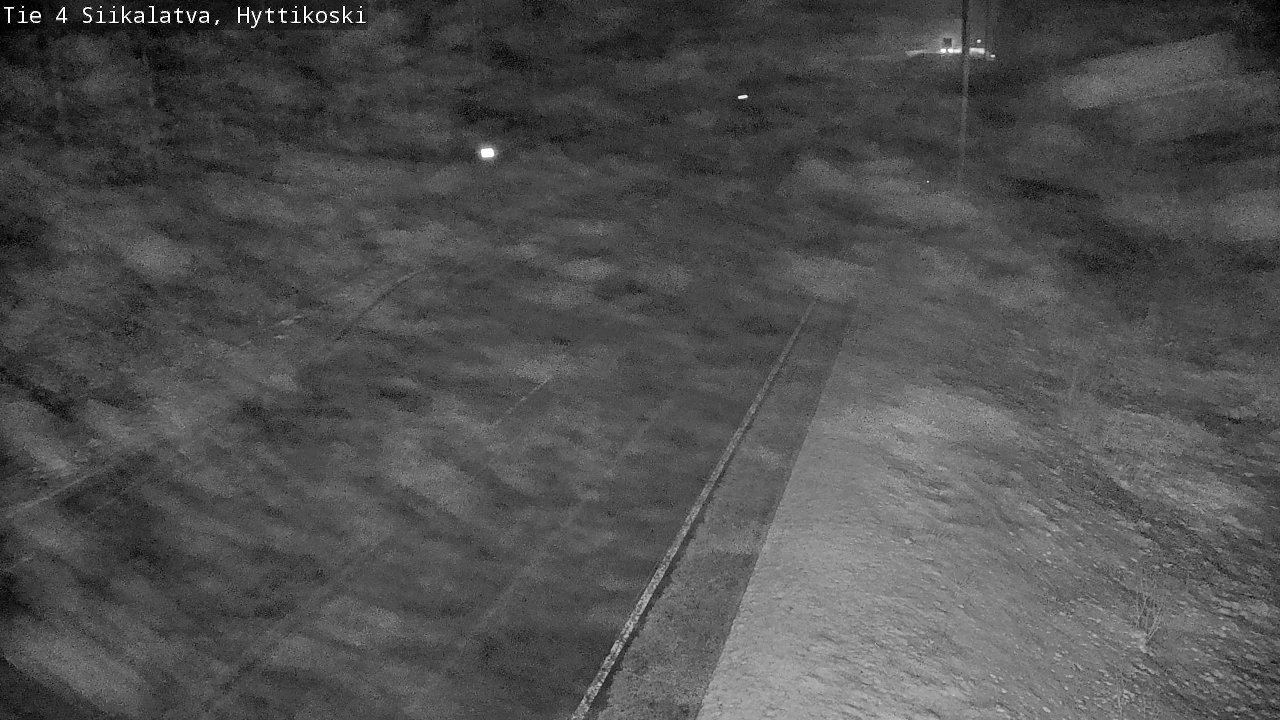 Weather Camera Image Väg 4 Siikalatva, Hyttikoski, Siikalatva, Pohjois-Pohjanmaa